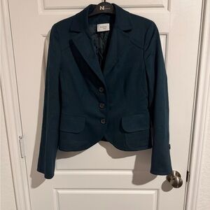 Akris Punto Green Tailored Blazer Jacket